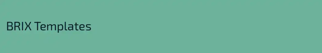 BRIX Templates